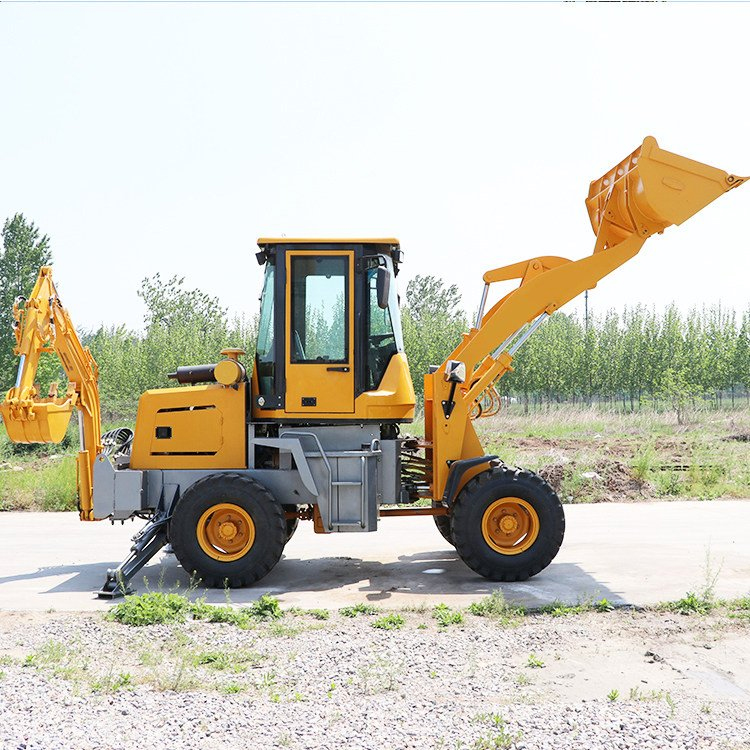 ELLORY 10-70 mini backhoe excator with loader